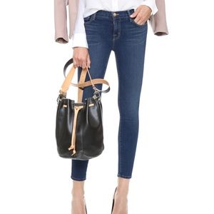 J Brans Cropped Skinny Jeans Size 26 Mid Rise